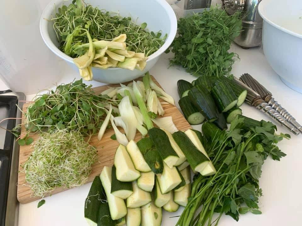 légumes-jus vert